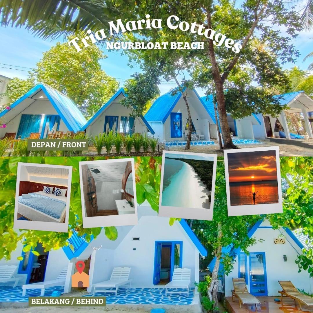 Tria Maria Cottage Ngurbloat Eksteriør billede